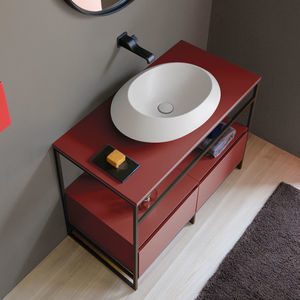 free-standing vanity cabinet 1