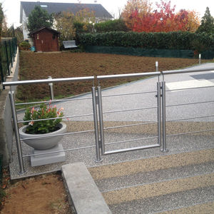 stainless steel garden gate