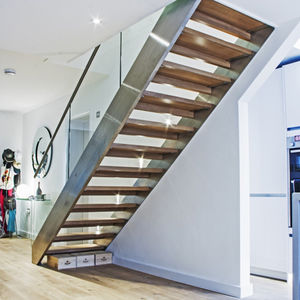straight staircase