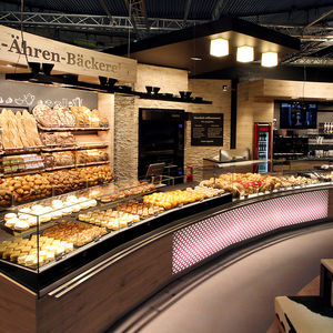 counter refrigerated display case