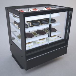 counter refrigerated display case