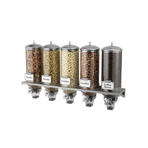 wall-mounted dry food dispenser