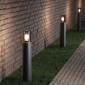 Garden bollard light - LYTUS - Novalux s.r.l. - contemporary / metal / LED