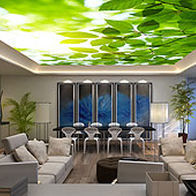 backlit ceiling LED panel