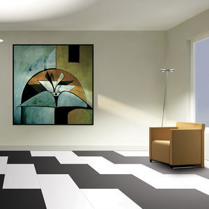 solid parquet floor