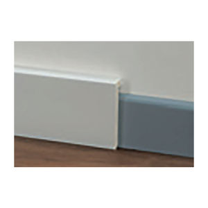 white baseboard
