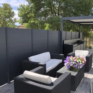louvered fencing