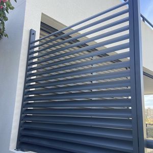 louvered fence