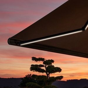 folding-arm awning