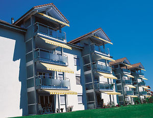 folding-arm awning