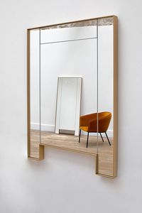 wall-mounted mirror