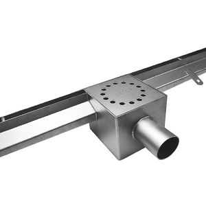 side-slotted drainage channel