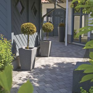 stone planter