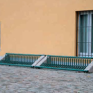 floor-mounted bike rack