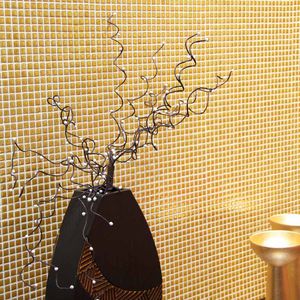 indoor mosaic tile / wall / glass / high-gloss