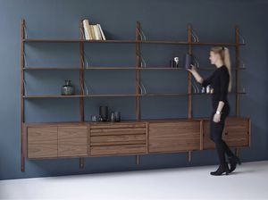 wall-mounted shelves