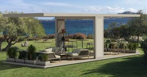 self-supporting pergola