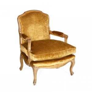 french style armchair