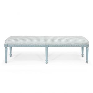 french style upholstered bench