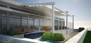 wall-mounted pergola 1