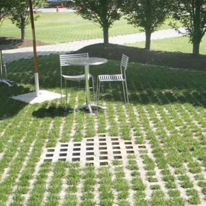 engineered stone grass paver