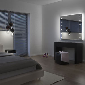 wall-mounted mirror