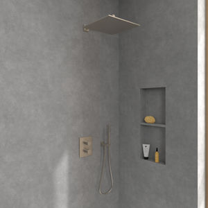 wall-mounted shower head