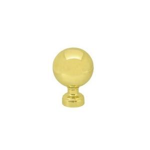 brass banister ball