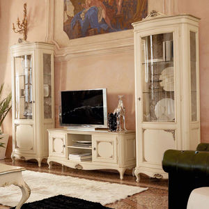 classic TV cabinet / lacquered wood