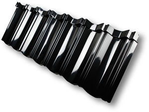 pan roof tile / metal / large