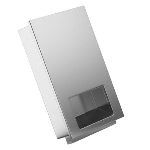 built-in paper towel dispenser