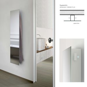 electric towel radiator / aluminum / contemporary / bathroom