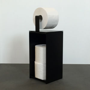 floor-mounted toilet roll holder 1