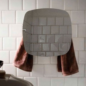 mirror towel radiator