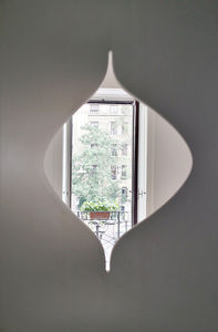 gypsum plaster room divider