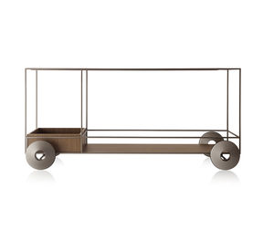 commercial kitchen service trolley