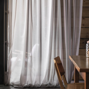 plain sheer curtain fabric