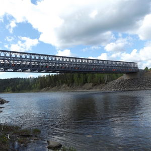 galvanized steel bridge