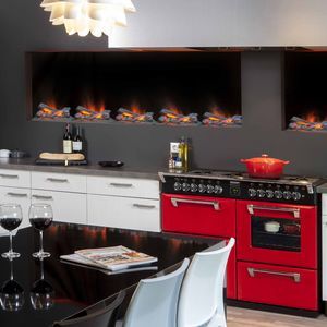 electric open hearth