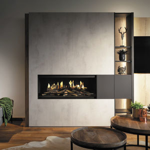 electric open hearth