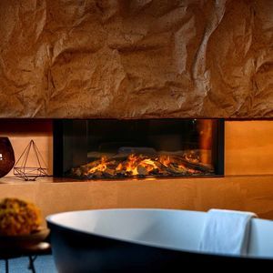 closed electric hearth
