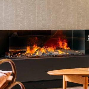 closed electric hearth