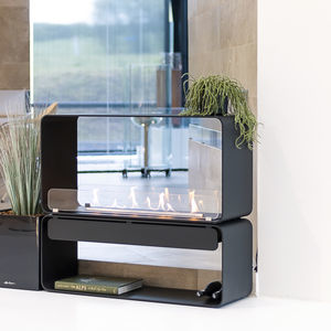 electric open hearth