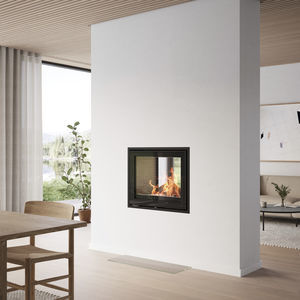 2-sided fireplace insert