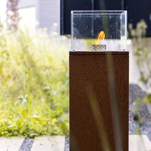 built-in bioethanol burner