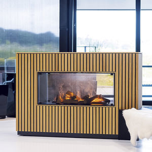 closed electric hearth
