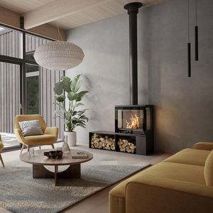 wood heating stove