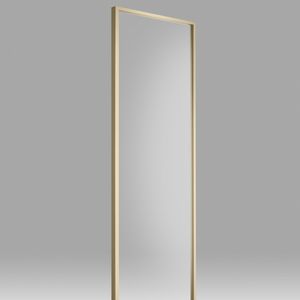 fixed shower screen / rectangular / glass