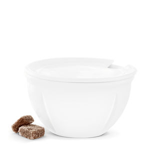 porcelain sugar bowl