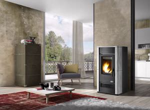 pellet boiler stove